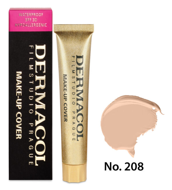 Dermacol Make-Up Cover wodoodporny podkład mocno kryjący 208 SPF30 30g