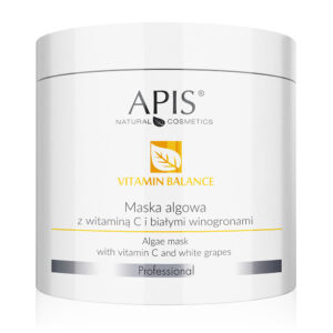 APIS Vitamin Balance maska algowa z witaminą C i białymi winogronami 200g