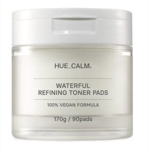 Hue Calm Vegan Waterful Refining Toner Pads tonizujące płatki do twarzy 170g