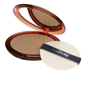 Isadora Bronzing Powder puder brązujący do twarzy 46 Golden Tan 10g