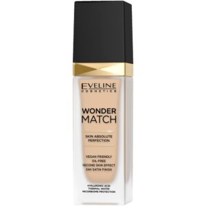 Eveline Cosmetics Wonder Match Foundation luksusowy podkład dopasowujący się 10 Light Vanilla 30ml