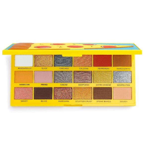 Makeup Revolution I Heart Revolution Tasty Eyeshadow Palette paleta cieni do powiek Pizza 22g