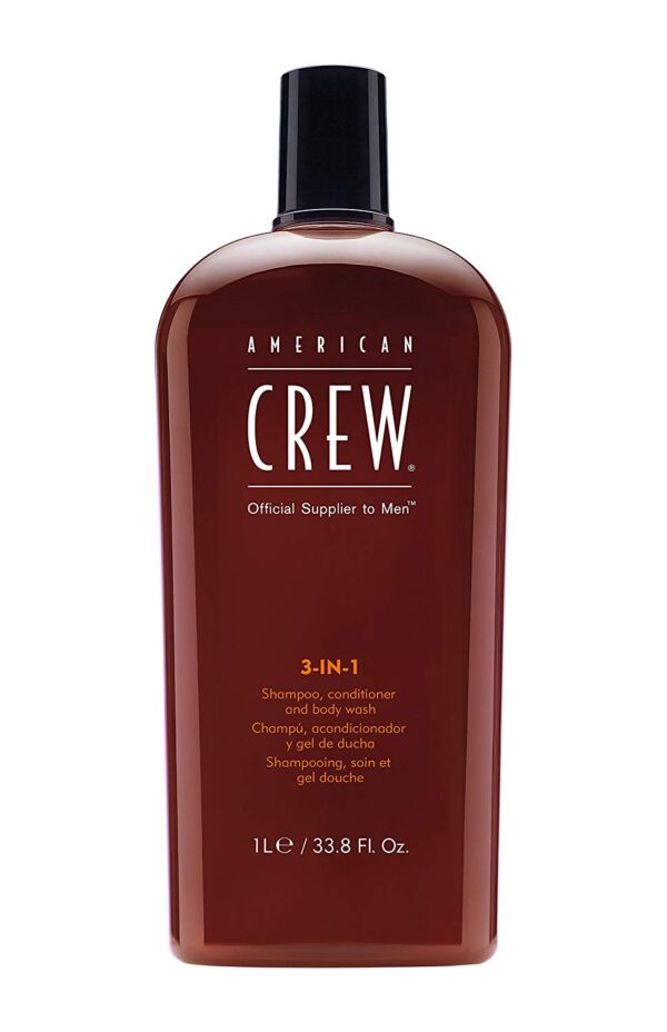 American Crew 3in1 Shampoo Conditioner And Body Wash szampon, odżywka i żel do kąpieli 1000ml