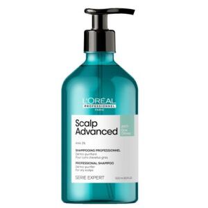 L'Oreal Professionnel Serie Expert Scalp Advanced Shampoo oczyszczający szampon do przetłuszczającej się skóry głowy 500ml