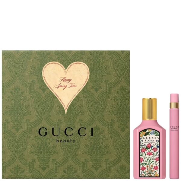 Gucci Flora Gorgeous Gardenia zestaw woda perfumowana spray 50ml + miniatura wody perfumowanej 10ml