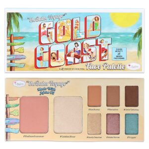 The Balm Gold Coast Face Palette wielofunkcyjna paleta do makijażu 10g