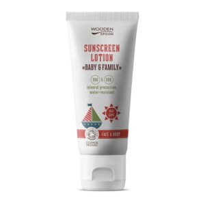 Wooden Spoon Baby & Family Sunscreen Lotion balsam do opalania dla dzieci i całej rodziny SPF50 100ml