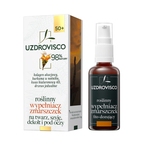 UZDROVISCO Kurkuma roślinny wypełniacz zmarszczek 50ml