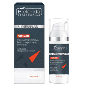 Bielenda Professional SupremeLab Men Line przeciwzmarszczkowy krem energetyzujący do twarzy 50ml