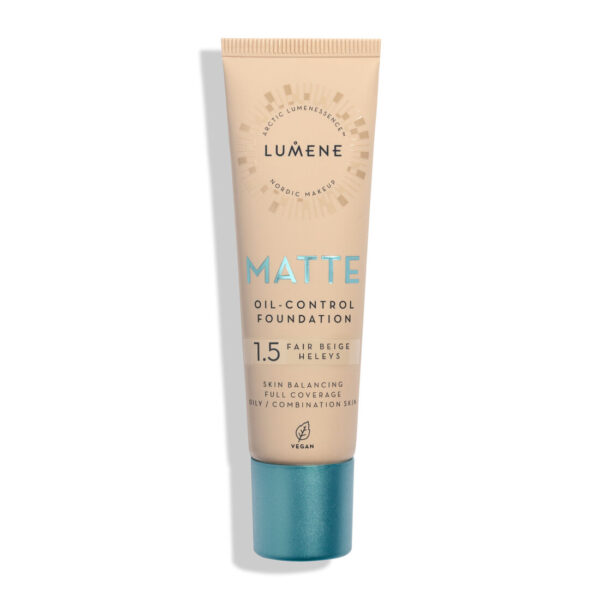 Lumene Matte Oil-Control Foundation podkład matujący 1.5 Fair Beige 30ml