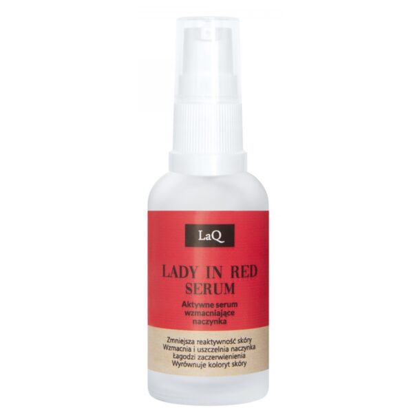 LaQ Lady in Red aktywne serum wzmacniające naczynka 30ml