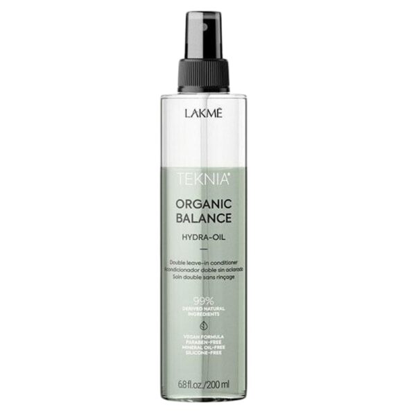 Lakme Teknia Organic Balance Hydra-Oil dwufazowa odżywka bez spłukiwania do wszystkich rodzajów włosów 200ml