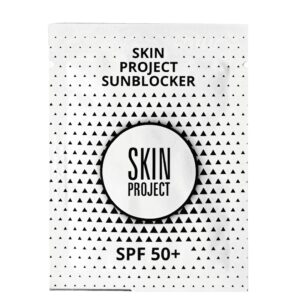 Skin Project SunBlocker lekki krem przeciwsłoneczny SPF50+ do tatuażu 10x3ml