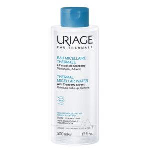 URIAGE Thermal Micellar Water płyn micelarny z ekstraktem z żurawiny do cery normalnej i suchej 500ml