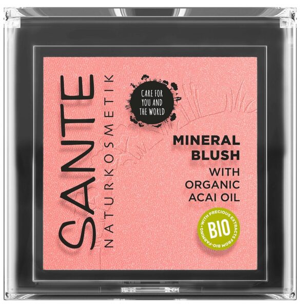 Sante Mineral Blush naturalny róż mineralny 01 Mellow Peach 5g