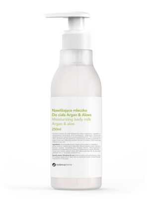 Botanicapharma Moisturizing Body Milk nawilżające mleczko do ciała Argan i Aloes 250ml