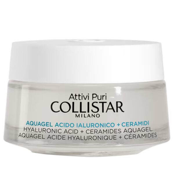 Collistar Attivi Puri Hyaluronic Acid + Cermides Aquagel nawilżający krem-żel z kwasem hialuronowym i ceramidami 50ml