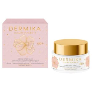 Dermika Luxury Placenta 60+ luksusowy krem odbudowująco-wygładzający na dzień i noc 50ml