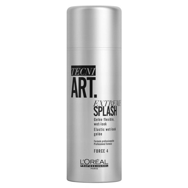 L'Oreal Professionnel Tecni Art Extreme Splash Elastic Wet-Look Gel elastyczny żel utrwalający fryzurę Force 4 150ml