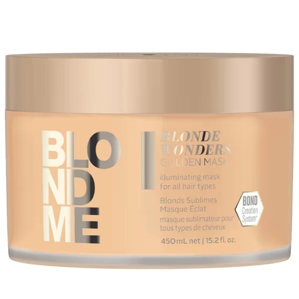 Schwarzkopf Professional BlondMe Blonde Wonders Golden Mask złota maska do włosów 450ml