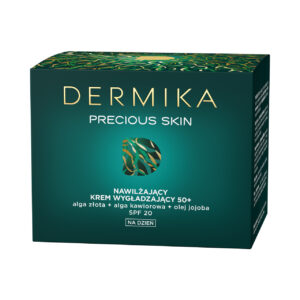 Dermika Precious Skin 50+ nawilżający krem wygładzający na dzień SPF20 50ml