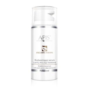 APIS Exclusive Terapis rozświetlające serum z perłą złotą algą i kawiorem 100ml