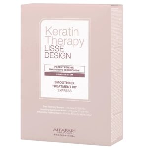 Alfaparf Keratin Therapy Lisse Design Smoothing Treatment Kit zestaw do keratynowego prostowania włosów