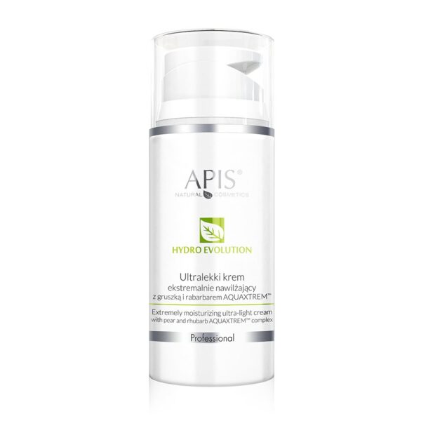 APIS Hydro Evolution ultralekki krem ekstremalnie nawilżający z gruszką i rabarbarem AQUAXTREM™ 100ml