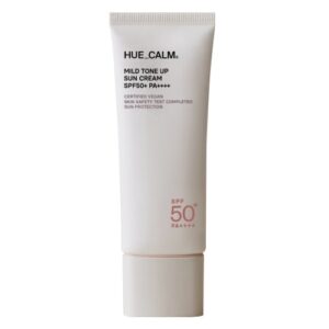 Hue Calm Vegan Mild Tone Up Sun Cream SPF50+ PA++++ tonujący krem przeciwsłoneczny 40ml