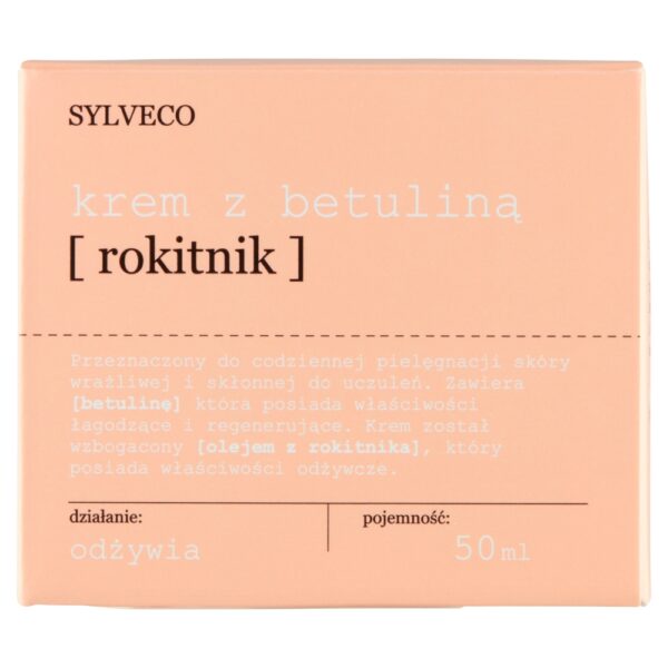 SYLVECO Krem z betuliną Rokitnik 50ml