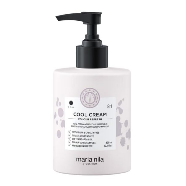 Maria Nila Colour Refresh maska koloryzująca do włosów 8.1 Cool Cream 300ml