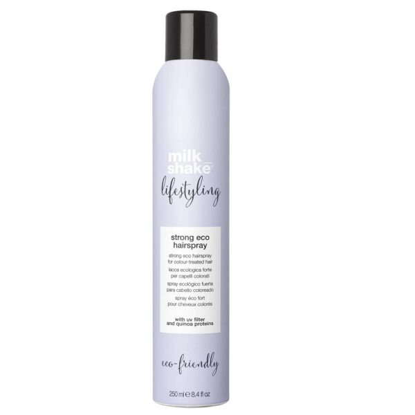 Milk Shake Lifestyling Strong Eco Hairspray silnie utrwalający lakier do włosów farbowanych 250ml