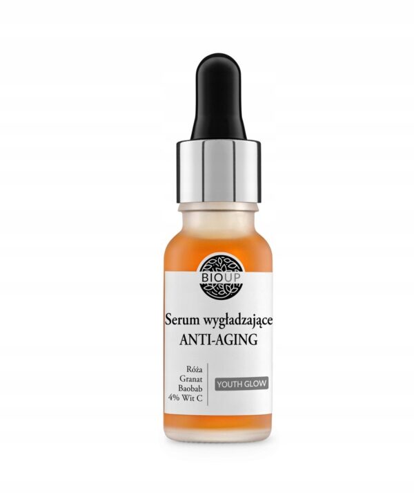 Bioup Serum wygładzające Anti-Aging z Witaminą C 4% 15ml