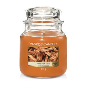 Yankee Candle Świeca zapachowa średni słój Cinnamon Stick 411g