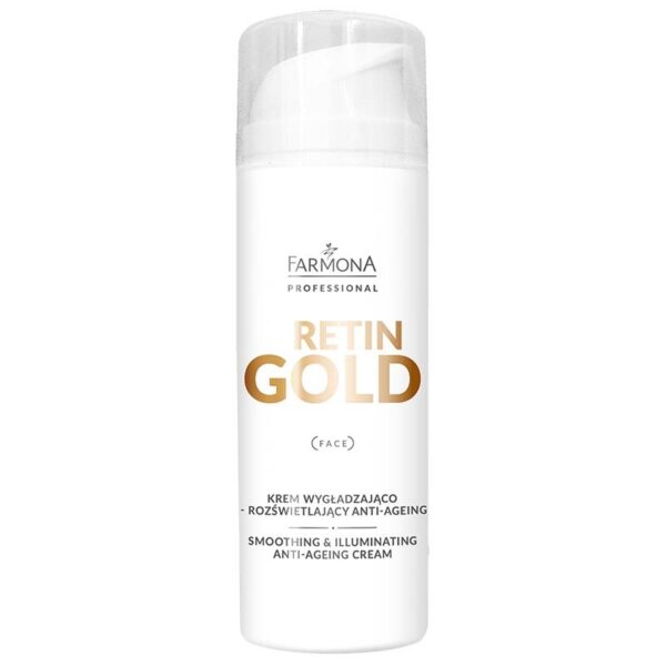 Farmona Professional Retin Gold krem wygładzająco-rozświetlający anti age 150ml