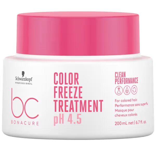 Schwarzkopf Professional BC Bonacure Color Freeze Treatment intensywnie odbudowująca maska do włosów farbowanych 200ml