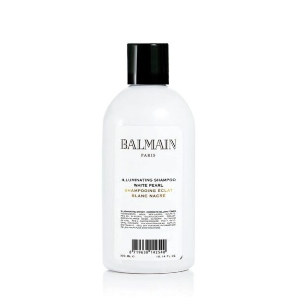 Balmain Illuminating Shampoo White Pearl szampon korygujący odcień do włosów blond i rozjaśnianych 300ml