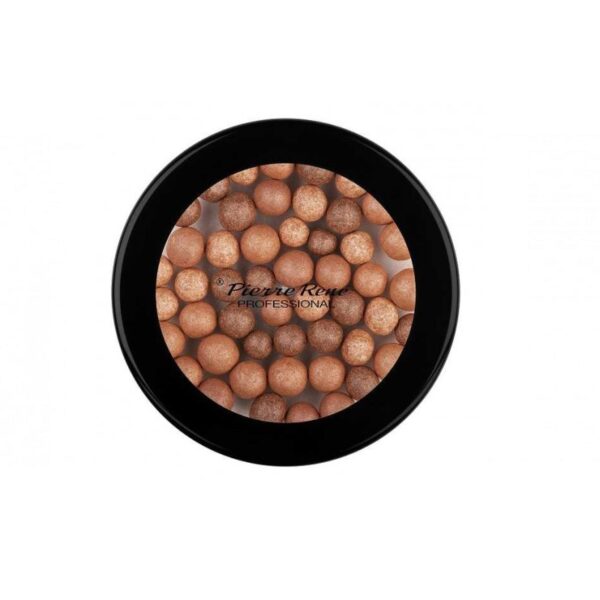 Pierre Rene Powder Balls puder w kulkach brązująco-rozświetlający 04 Natural 20g