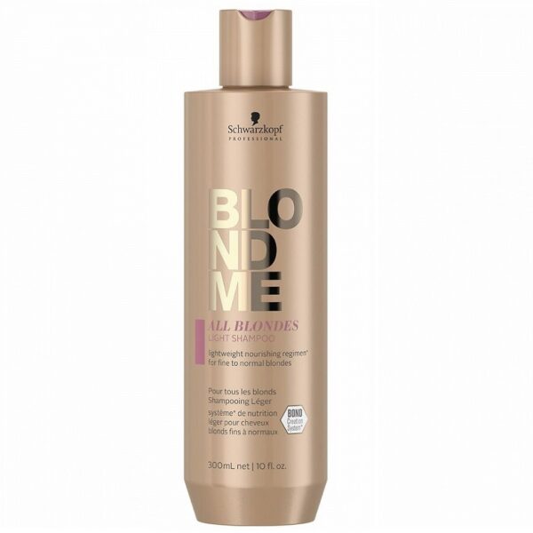 Schwarzkopf Professional BlondMe All Blondes Light Shampoo lekki szampon do włosów 300ml