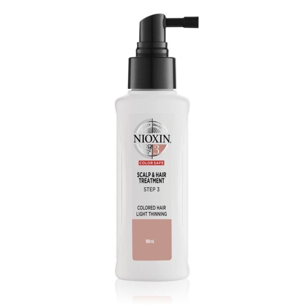 NIOXIN System 3 Leave-In Scalp & Hair Treatment kuracja bez spłukiwania do skóry głowy i włosów farbowanych lekko przerzedzonych 100ml