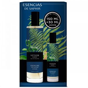 Saphir Esencias Vetiver & Moss zestaw woda toaletowa spray 150ml + woda toaletowa spray 30ml