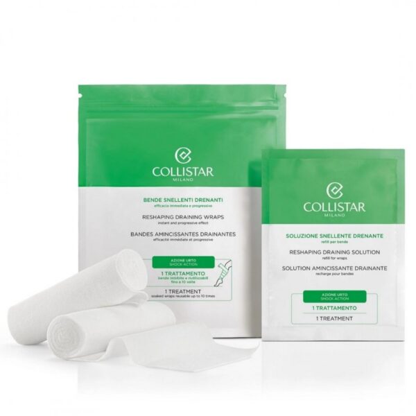 Collistar Slimming Draining Bandages drenujące bandaże wyszczuplające 2x100ml