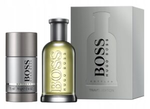 Hugo Boss Bottled Travel Edition zestaw woda toaletowa spray 100ml + dezodorant sztyft 75ml