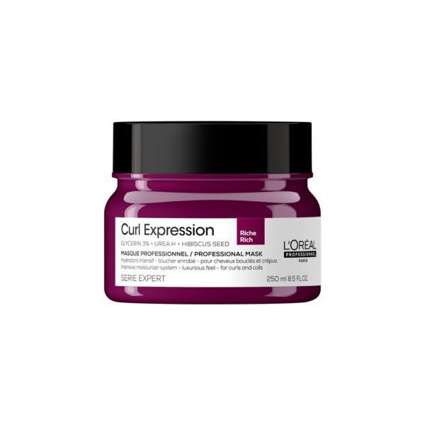 L'Oreal Professionnel Serie Expert Curl Expression Intensive ​Moisturizer Rich Mask​ intensywnie nawilżająca bogata maska do włosów kręconych 250ml