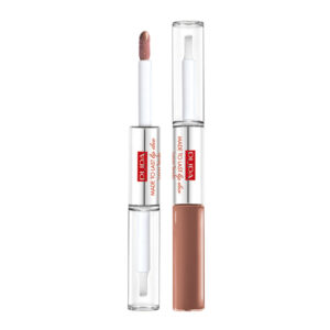 Made To Last Lip Duo Liquid Lip Colour Colour & Topcoat Waterproof Long Lasting wodoodporna pomadka w płynie i błyszczyk 012 2x4ml