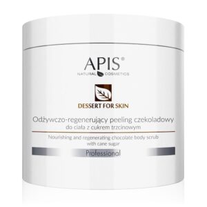 APIS Dessert for Skin odżywczo-regenerujący peeling czekoladowy z cukrem trzcinowym 700g