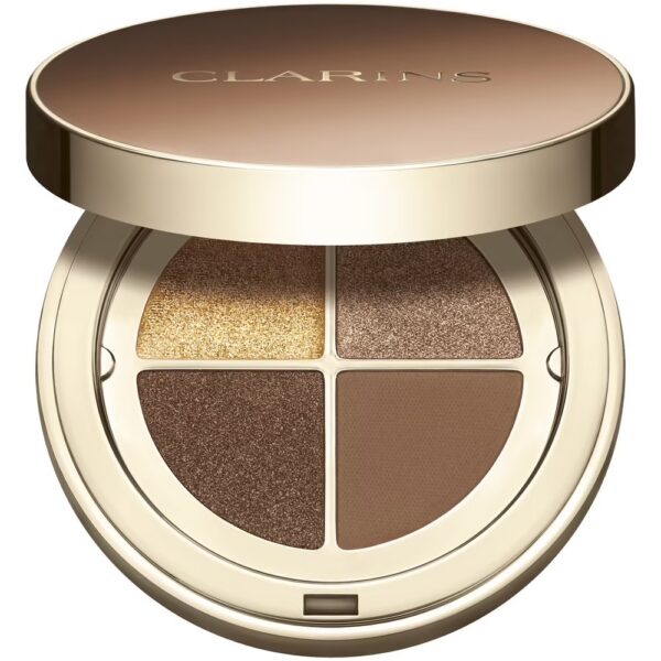 Clarins Ombre 4 Couleurs Eyeshadow Palette paleta cieni do powiek 04 Brown Sugar Gradation 4.2g