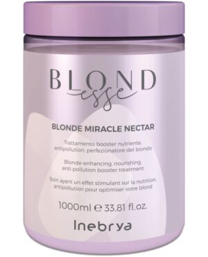 Inebrya Blondesse Blonde Miracle Nectar odżywcza kuracja do włosów blond 1000ml