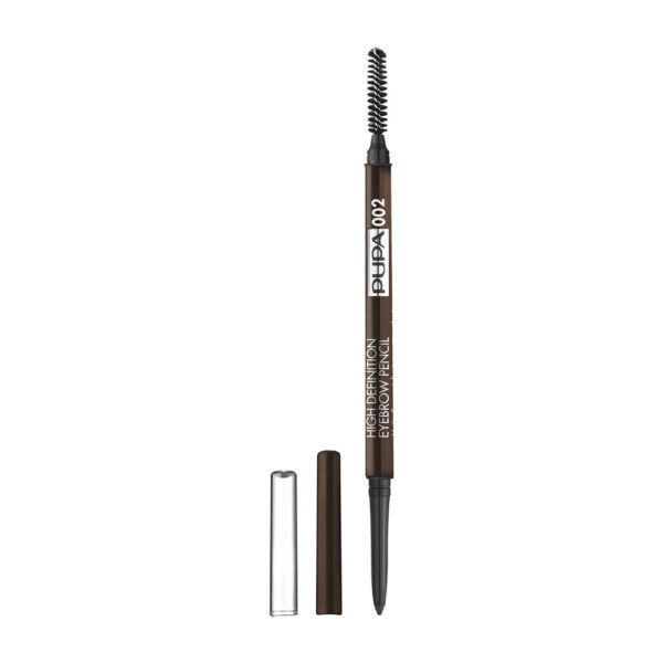 Pupa Milano High Definition Eyebrow Pencil kredka do brwi 002 Brown 0.09g