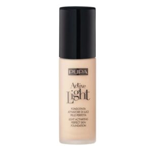 Pupa Milano Active Light Perfect Skin Foundation SPF10 beztłuszczowy podkład do twarzy 009 Light Porcelain 30ml